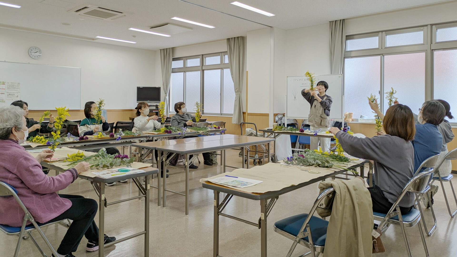 【団体向け】4・5・6月分 はなみど出張講習会(抽選)